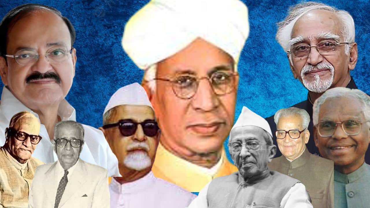 Vice President: Radhakrishnan to Venkaiah Naidu, who won the biggest, who was the smallest, who won unopposed?