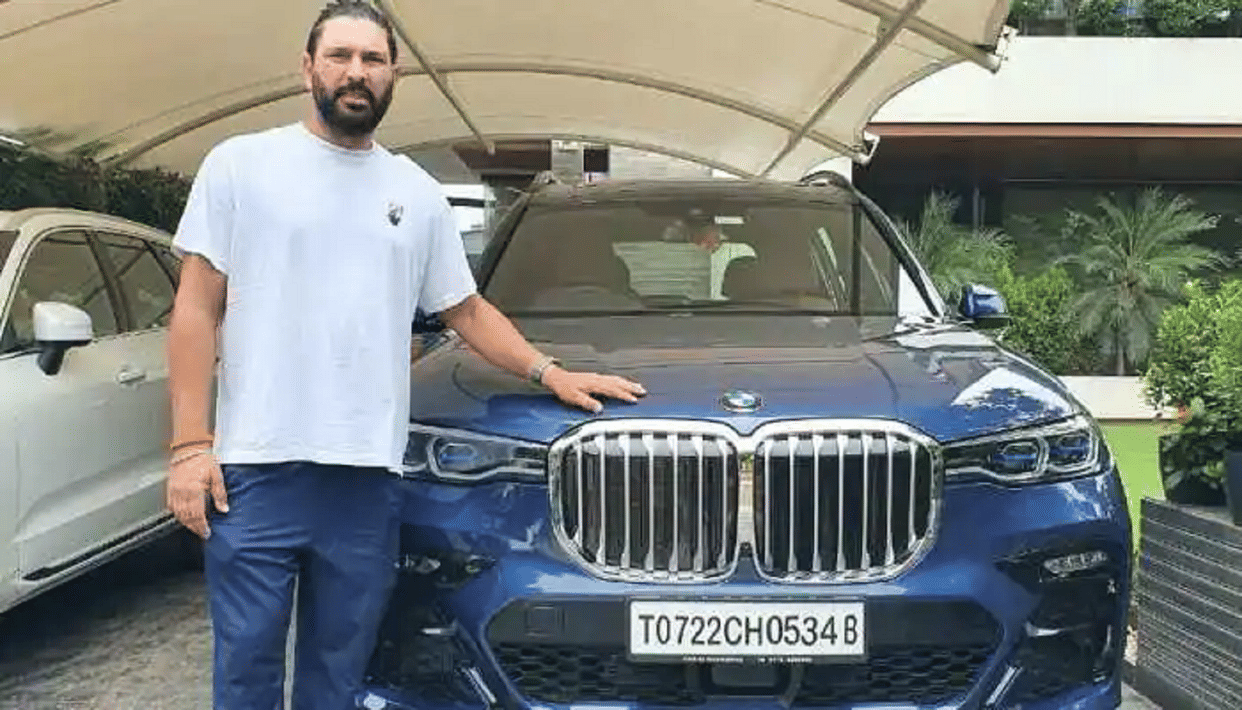 Yuvraj Singh purchases BMW X7 Luxury SUV Check Price Features Speed yuvraj singh car collection