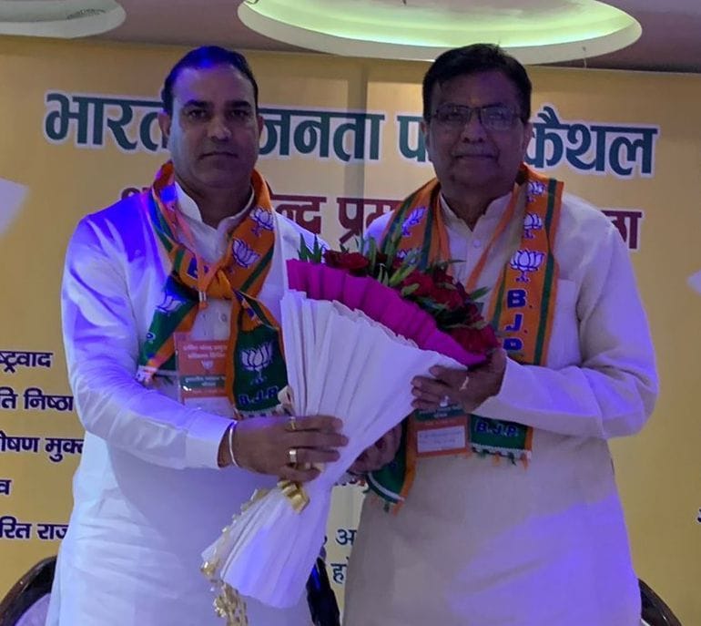 Dhankhar gave a call to strengthen the party at the booth level