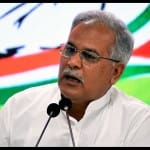 छत्तीसगढ़ के मख्यमंत्री भूपेश बघेल।