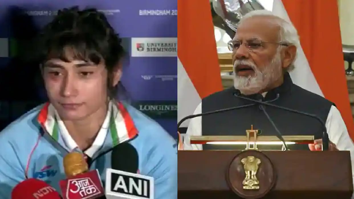 Pooja started crying after winning bronze medal, then PM Modi consoled, Pakistani journalist questioned his le
