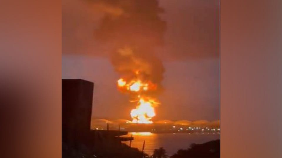 Many Injured and Missing In Fire Set Off by Lightning Strikes In Cuba
