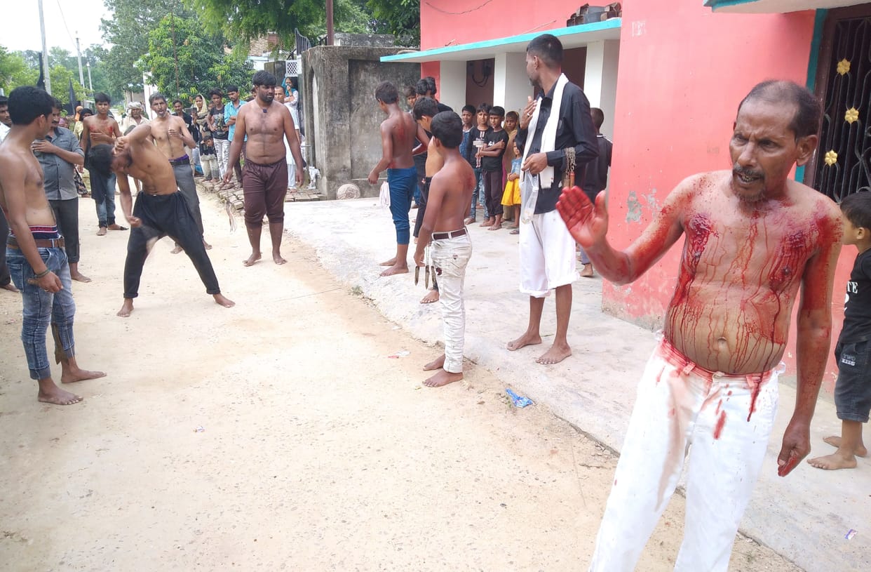 alam rally organise in seventh mohharam