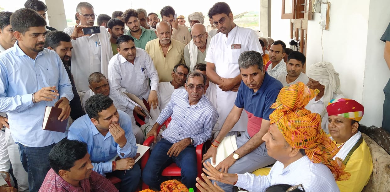 The insurance company will compensate the loss in the insured crop.