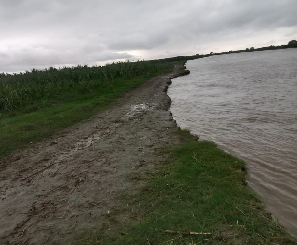 Farrukhabad: 1.05 lakh cusecs of water released in Ganga