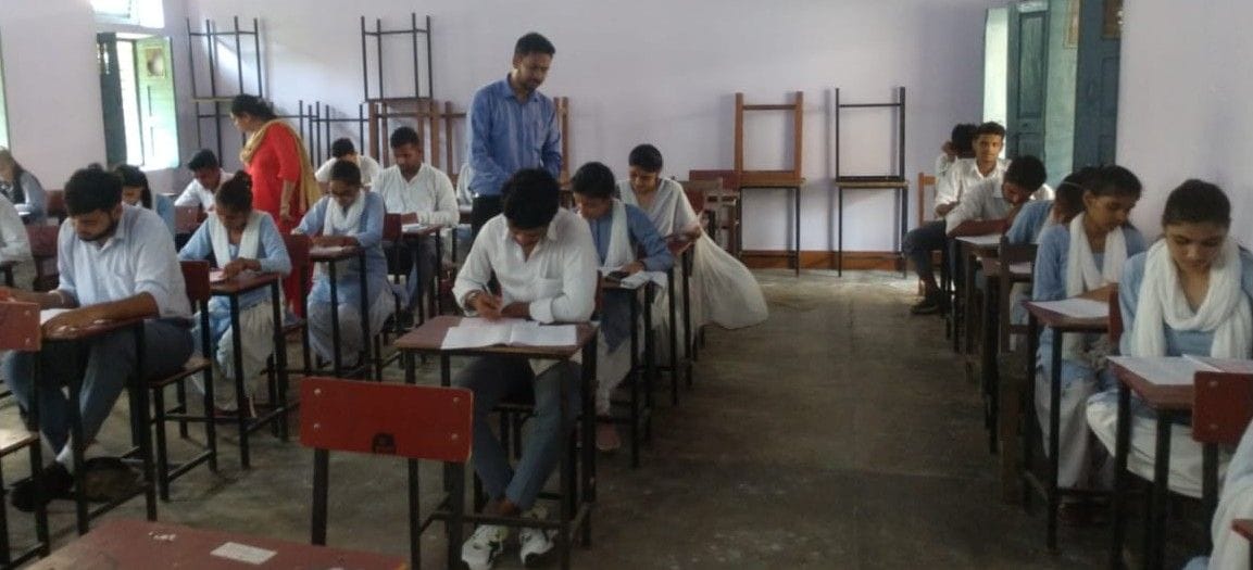 Hathras: Second semester examinations started in degree colleges
