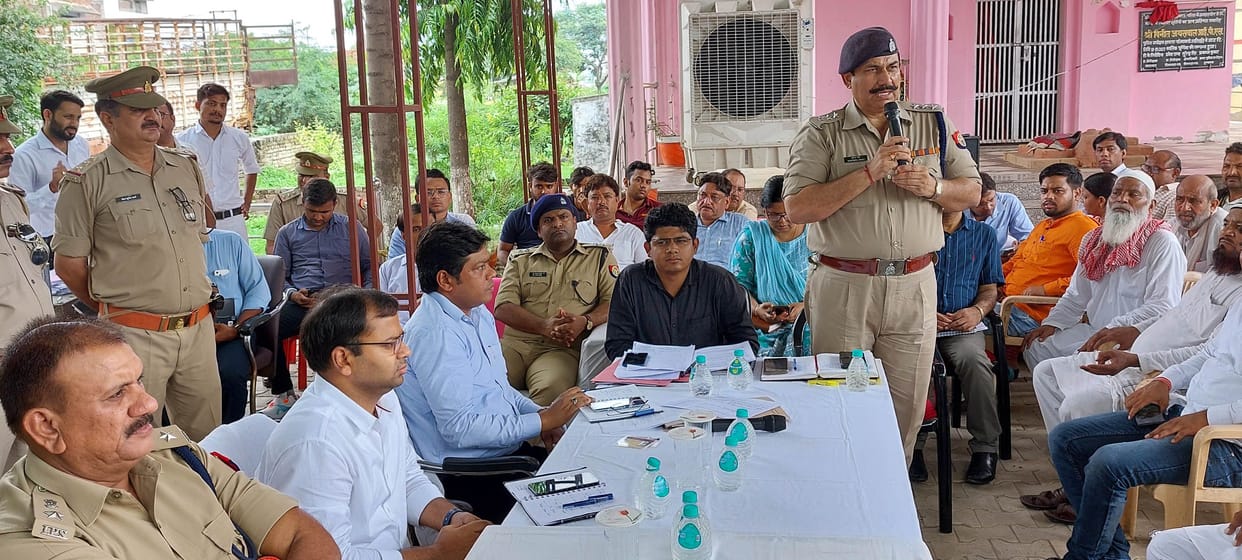 Hathras: If you spread disturbances on festivals, you will be dealt with strictly