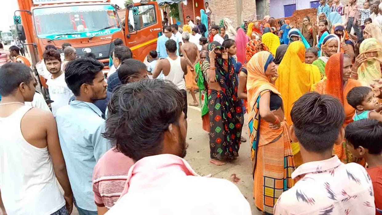 Hamirpur Accident: Farmer died, four injured in accident