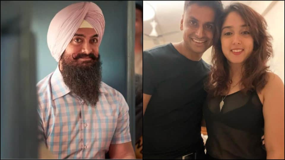 ira khan shared photo with boyfriend nupur shikhare promote aamir and kareena film laal singh chaddha