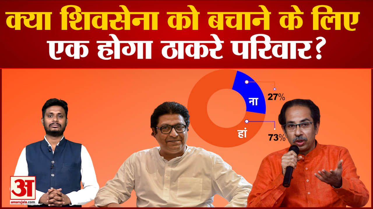 ठाकरे पर परिवार की एकता पर देखिए सबसे बड़ा पोल क्या शिवसेना को बचाने के लिए एक होगा ठाकरे परिवार?