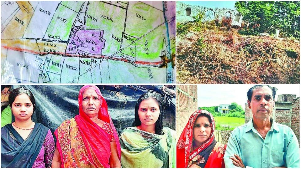 20 families of Bhagnagar have not got compensation even after 32 years Mainpuri News