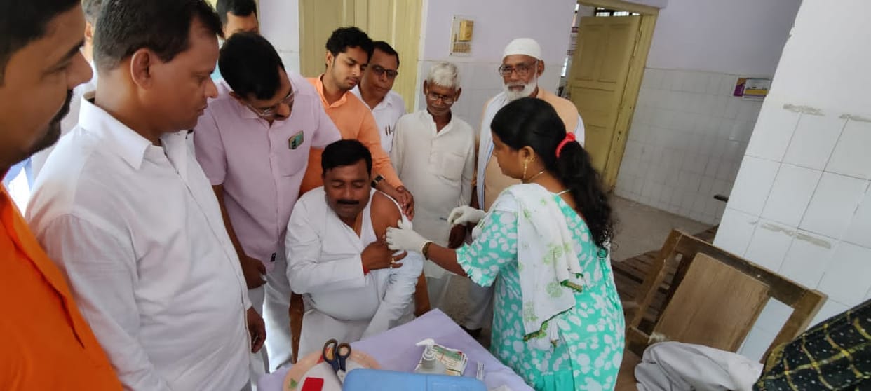 booster dose administred to 21588 people