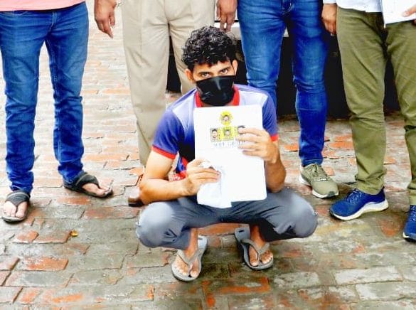 Neighbor turned out to demand extortion of 20 lakhs in the name of Lawrence Bishnoi