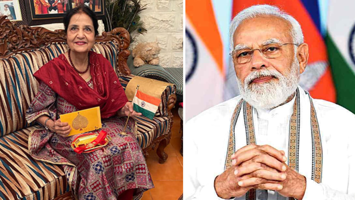 PM Modis Pakistani sister sends rakhi wishes him for 2024 general election