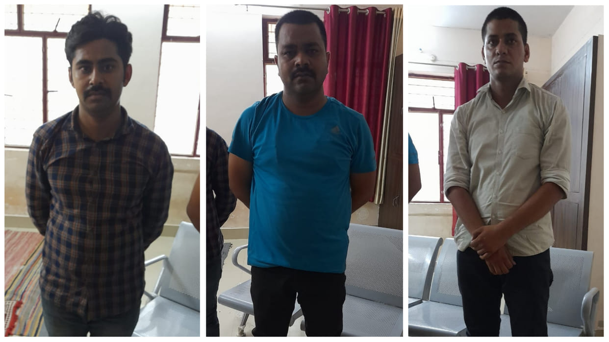 Three constables arrested for robbing silver from businessman