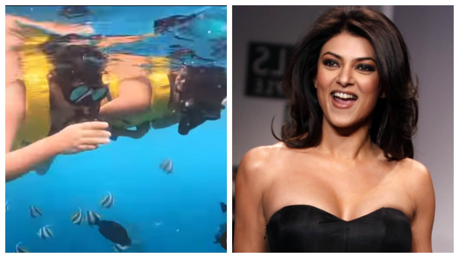 Sushmita Sen share a video daughter Renee Sen commented What a memorable experience
