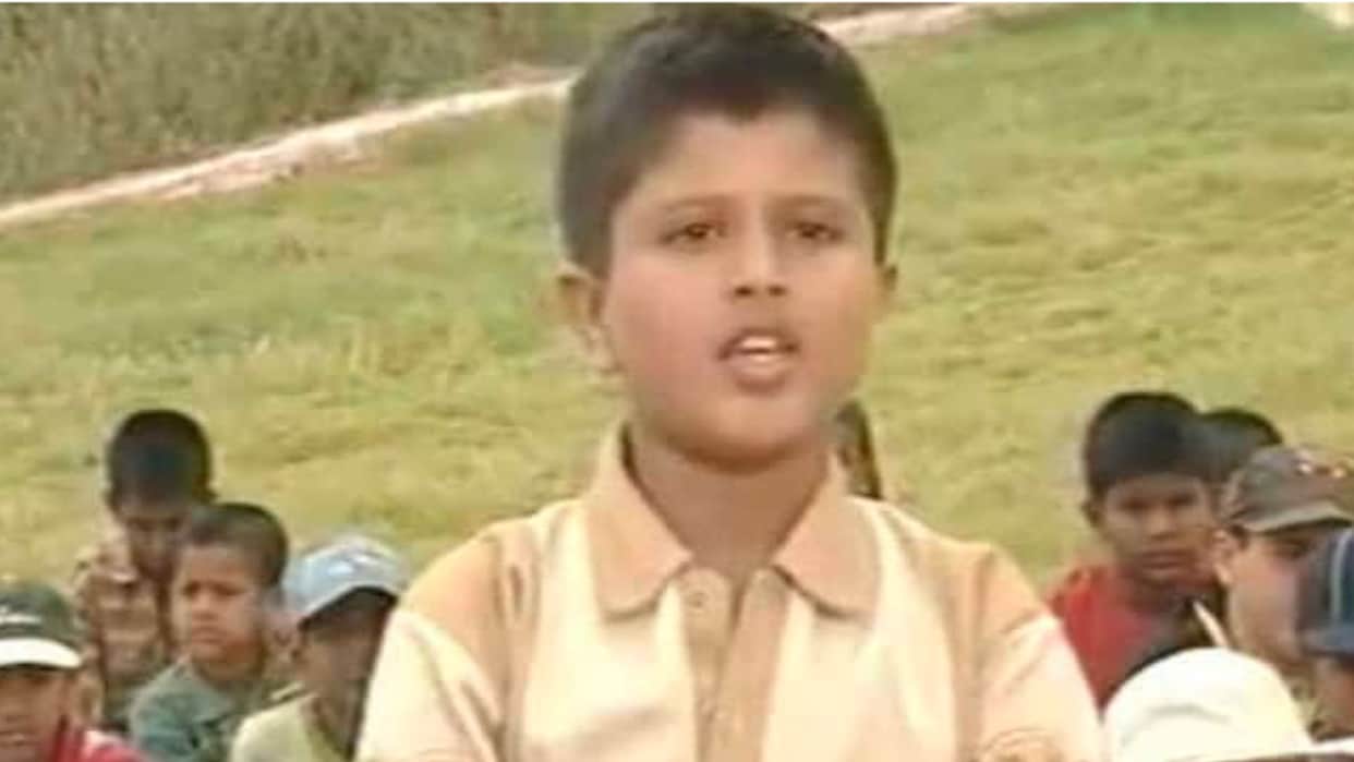 liger film star vijay deverakonda childhood photo viral on social media
