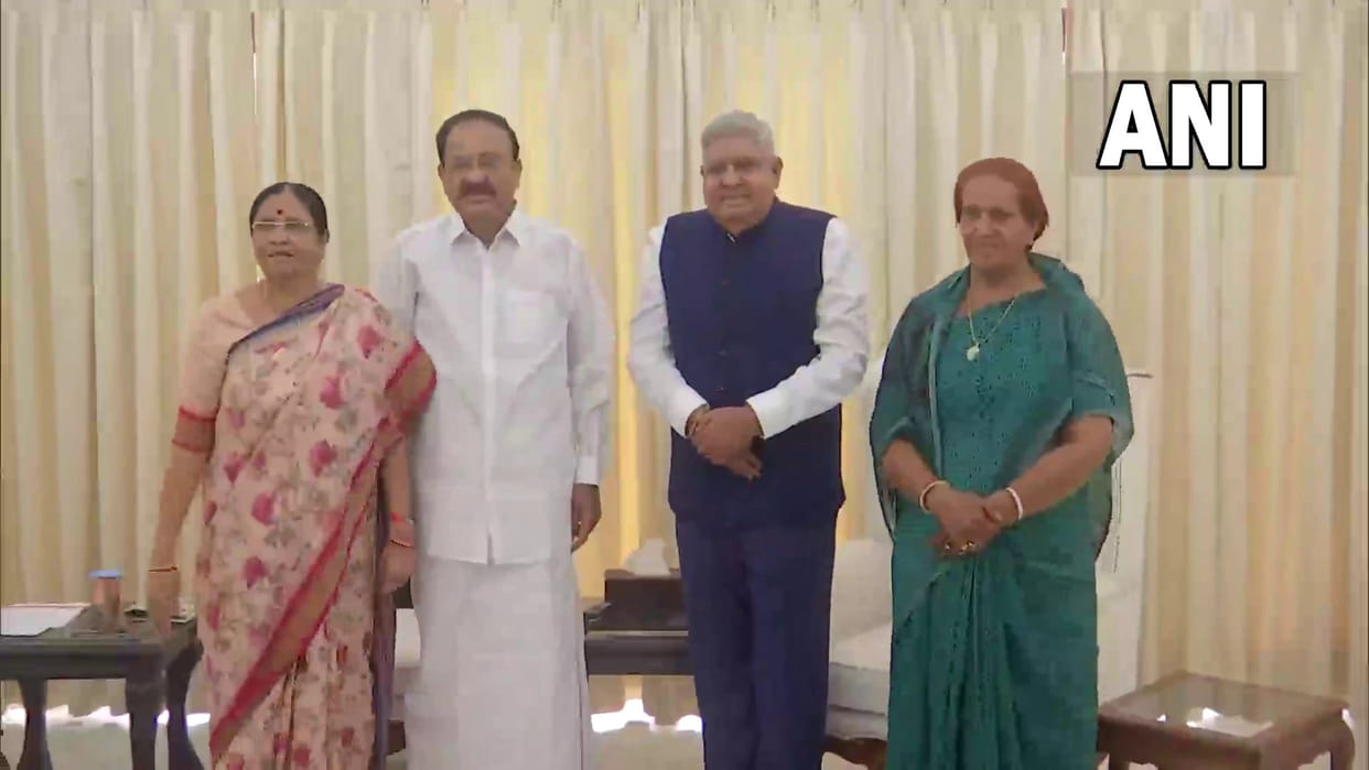 Jagdeep Dhankhar Meets venkaiah naidu PM Narendra Modi Met Bhupendra Patel Niti Aayog Updates