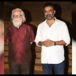 अभिनेता आर माधवन, इसरो साइंटिस्ट नंबी नारायण के साथ