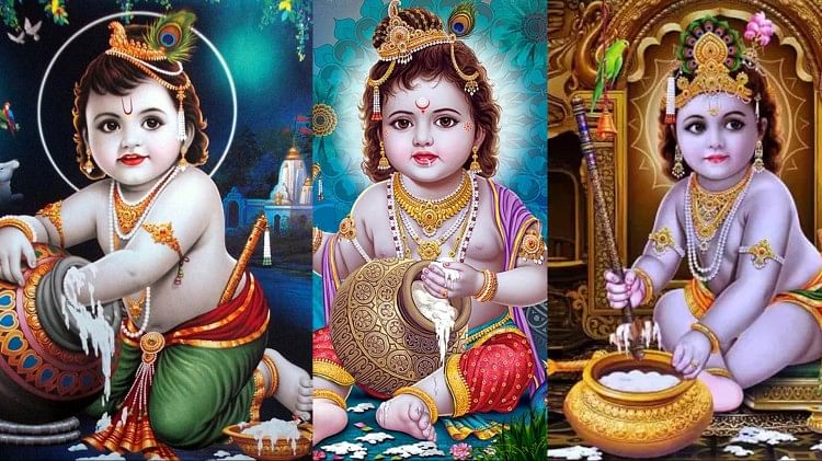 Janmashtami 2022:श्री कृष्ण ने जब बाल सखाओं संग की माखन चोरी, जानें कान्हा  की माखन चोरी की विभिन्न लीलाएं - Janmashtami 2022 What Is Shri Krishna  Makhan Chori Leela In Vrindavan Story