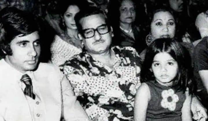 Kgf Chapter 2 actress Raveena Tandon childhood photo with Amitabh Bachchan goes viral on social media