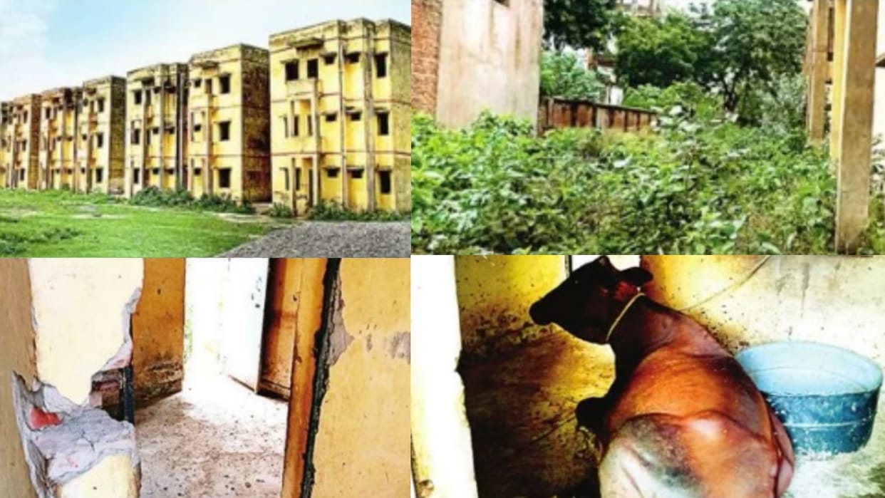 276 flats not allocated in bahraich.