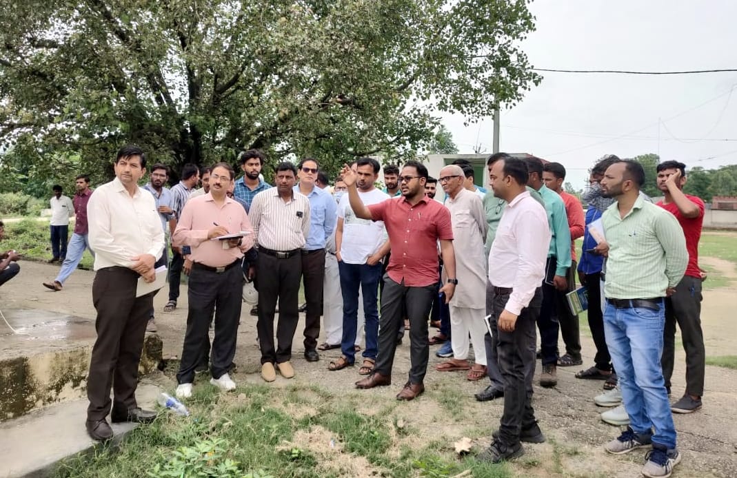 Work of drinking water project found incomplete in Budgari