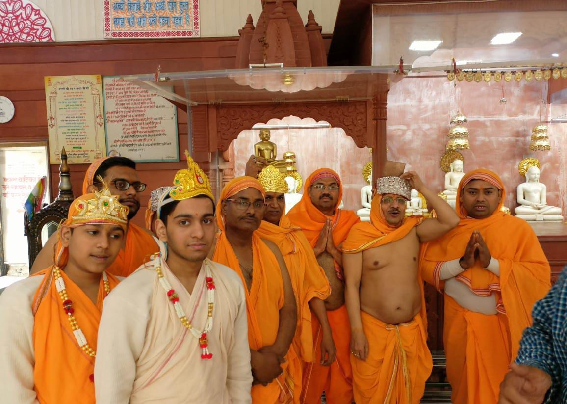41 day Shantinath Vidhan started in Barnawa