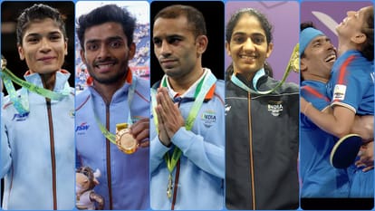 Commonwealth Games 2022 Day 10 Highlight Eldhose Paul Nikhat Zareen Amit Panghal Neetu Gold India Medals tally