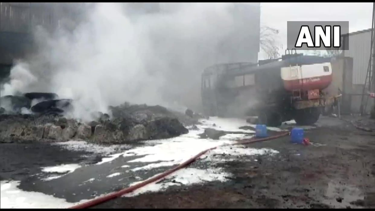 Two workers scorched by fire in  Andhras Pharma City