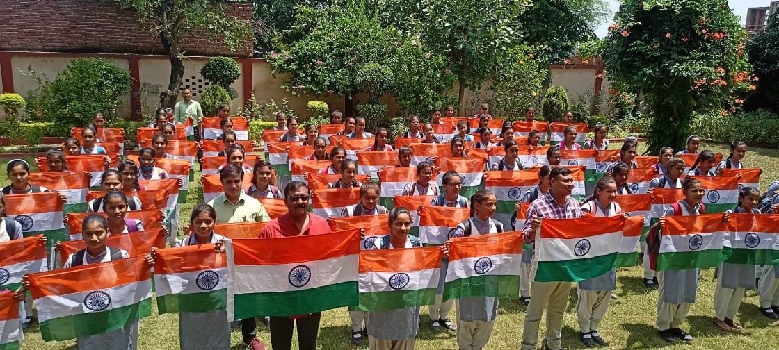 Students took out tricolor awareness rallies