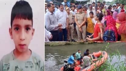 eight year old Dishant who fell into drain while playing could not be traced