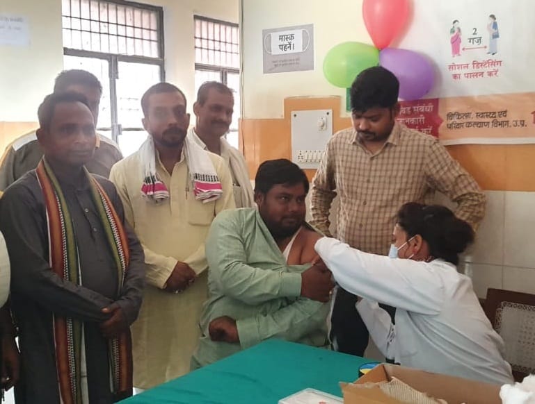Enthusiasm of getting booster dose shown in mega camp