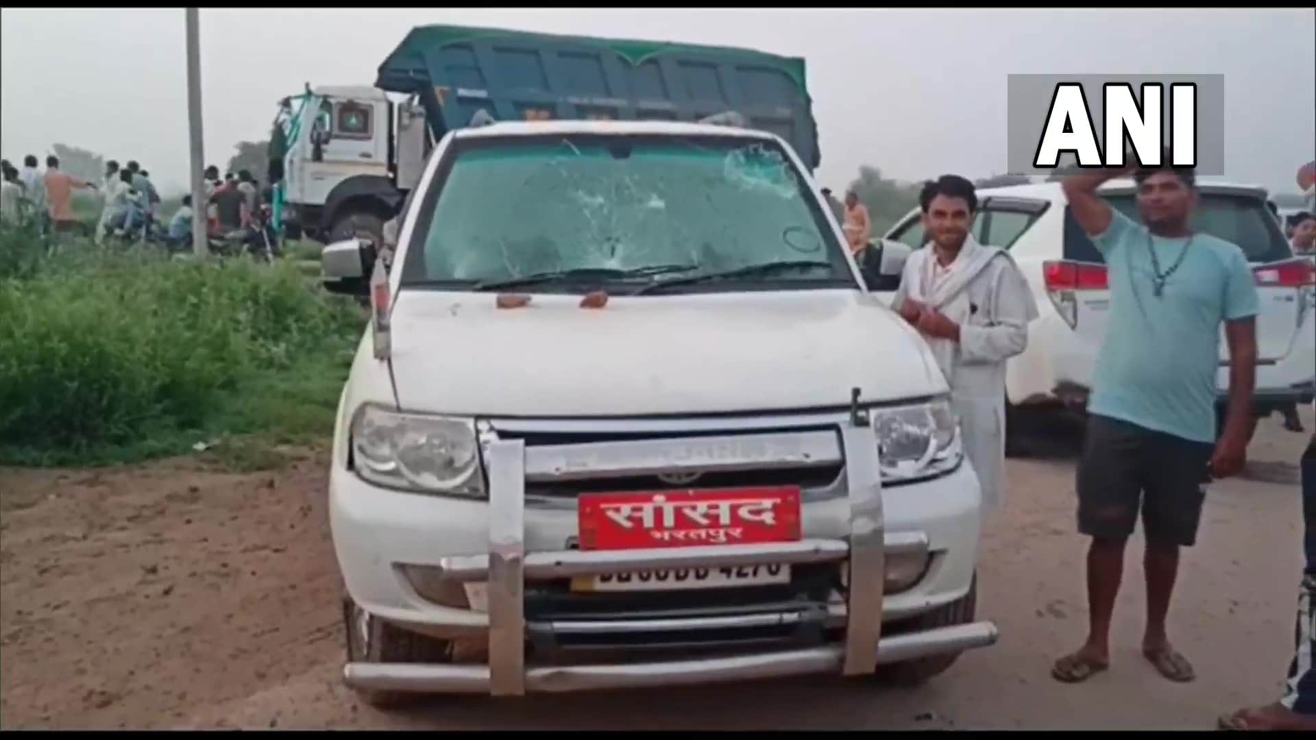 Bharatpur MP Ranjeeta Koli attacked by mining Mafia