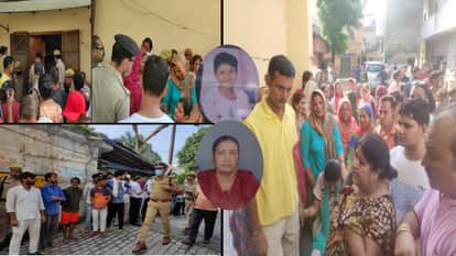 Double Murder Meerut: Blood was everywhere, Nani-Dhevati murdered by slitting throat with a sharp weapon