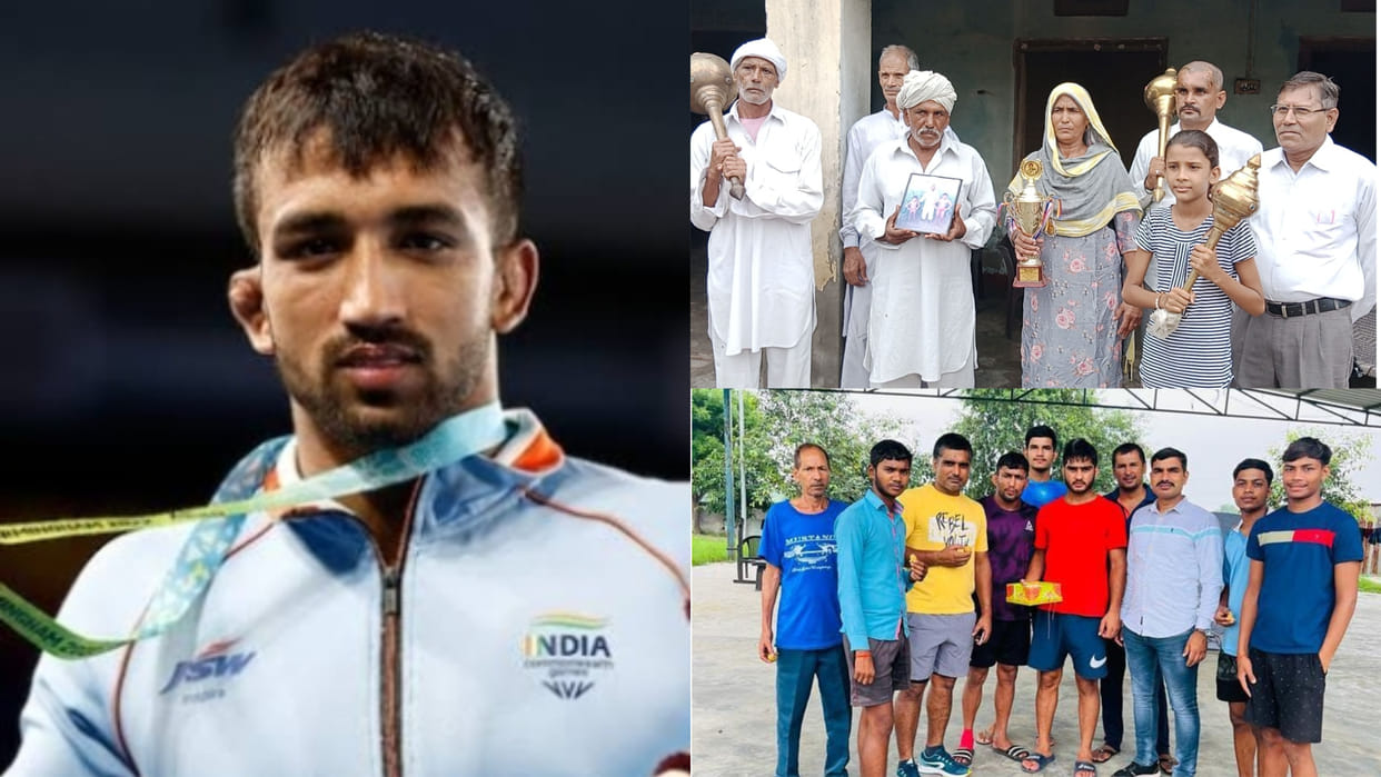 Success story of Commonwealth Games gold medalist wrestler Naveen Malik
