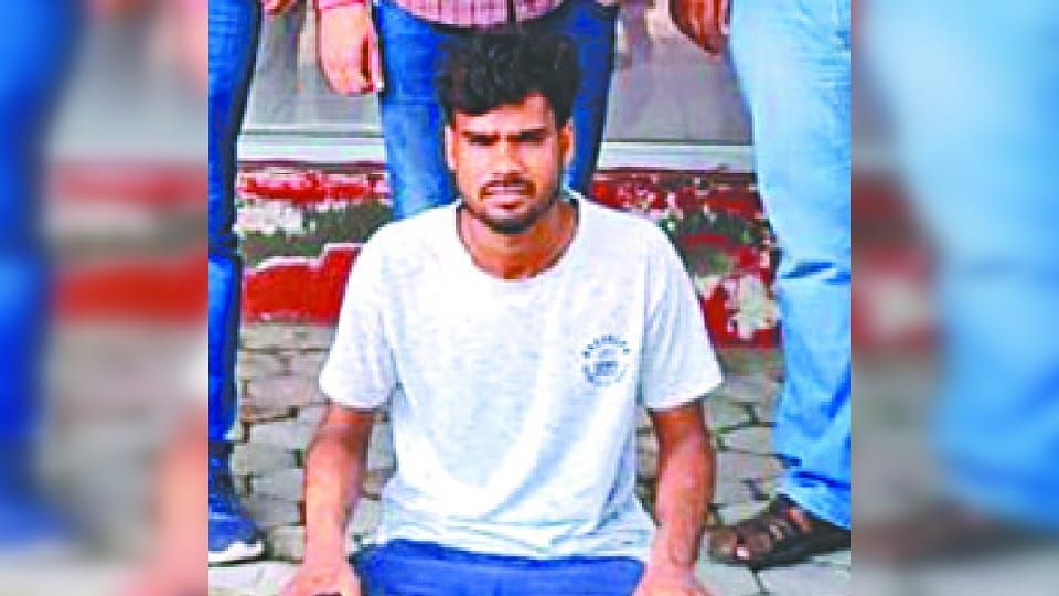 young man conspired to implicate his wife s lover in Faridabad