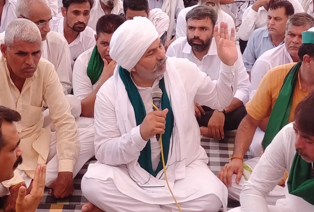 Roorkee news: Rakesh Tikait Attack on Government during Farmers protest