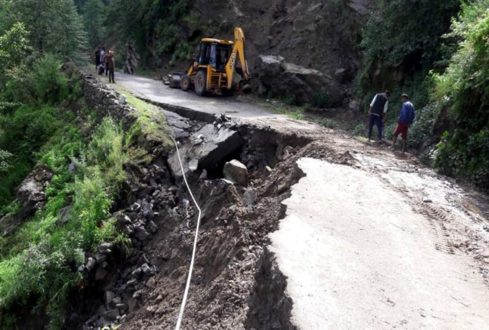 Uttarakhand Weather Update: Road Closed after Mountain Collapse on Tanakpur Pithoragarh Highway