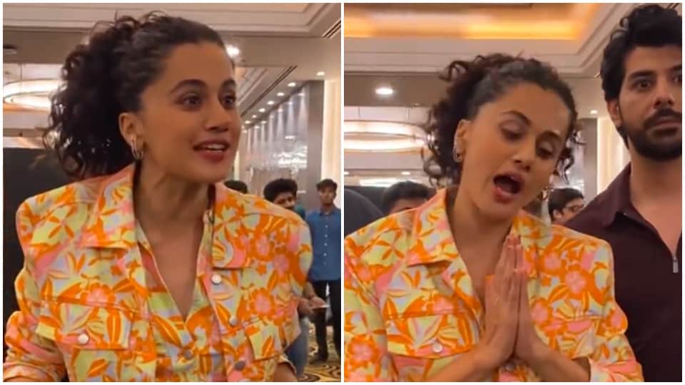 Taapsee Pannu: Dobaaraa Fame Actress had a fight with paparazzi says not everytime an actor is worng