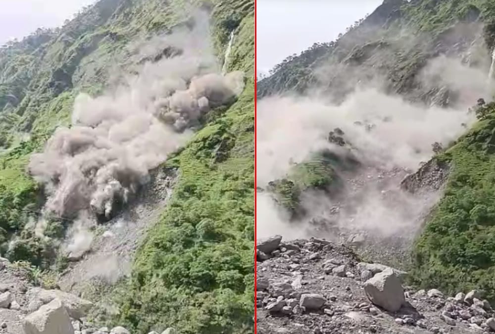 Uttarakhand Weather: Heavy landslide in Dharchula today
