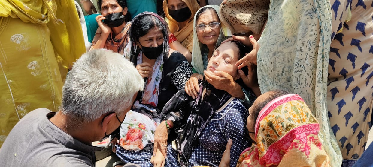 udhampur missing case Family allegation dead body did not have nose eyes and fingers