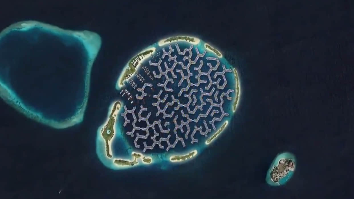 worlds first floating city in maldives know all about the first floating city News in Hindi