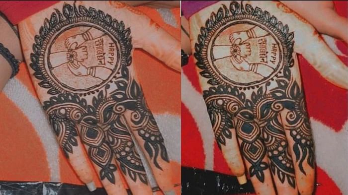 Raksha Bandhan 2023 Raksha Bandhan Mehendi Design Trending and Latest Designs Photos Images