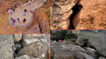 Nainital: टिफिन टॉप में लगातार बढ़ रही दरारें... पर्यटकों और स्थानीय लोगों की आवाजाही पर लगी रोक Nainital News: Cracks increasing continuously in Tiffin Top Tourist entry banned