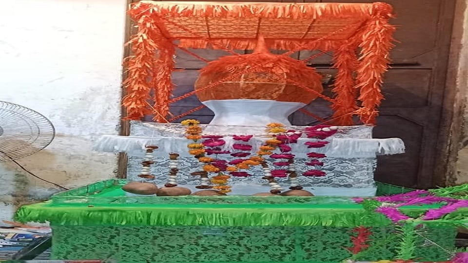 tazia made with tricolor on muharram in agra up news