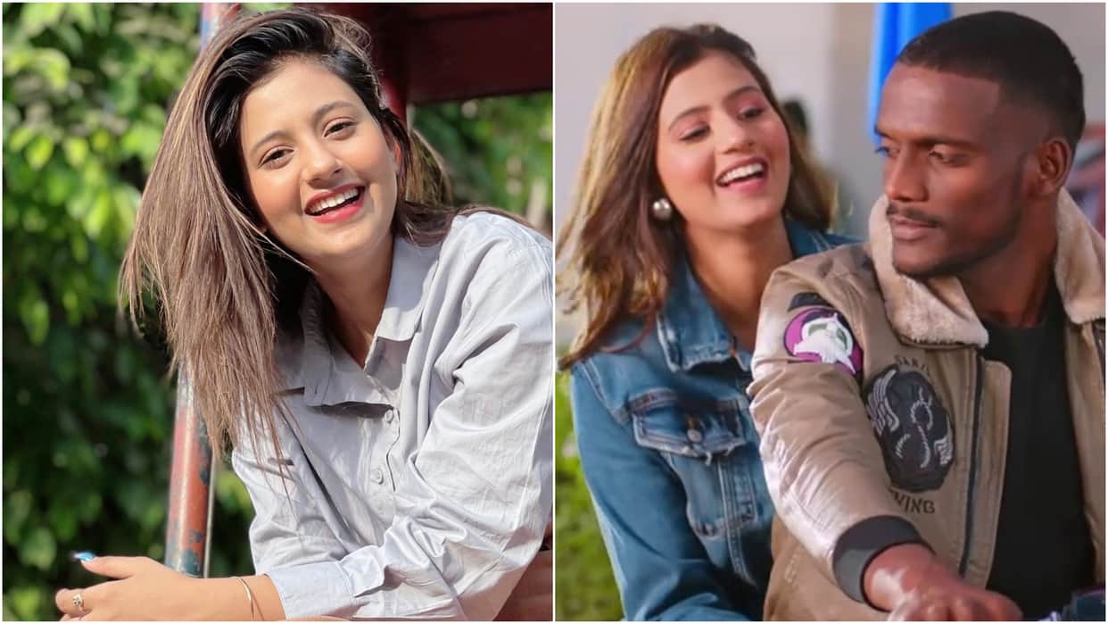 Anjali Arora MMS Leak Who Is Kacha Badam Girl Also seen in music video with Punjabi singer Kaka Temporary Pyar