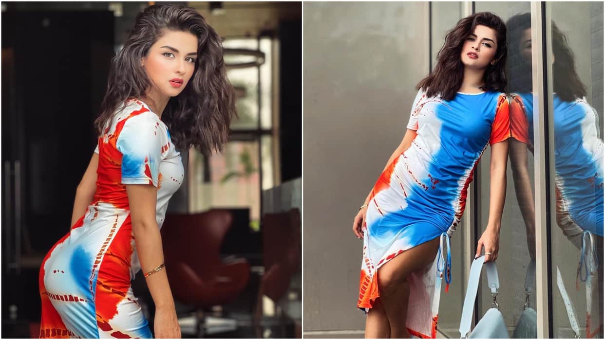 Avneet Kaur Looks Gorgeous in white tie and dye dress, photos goes viral on social media