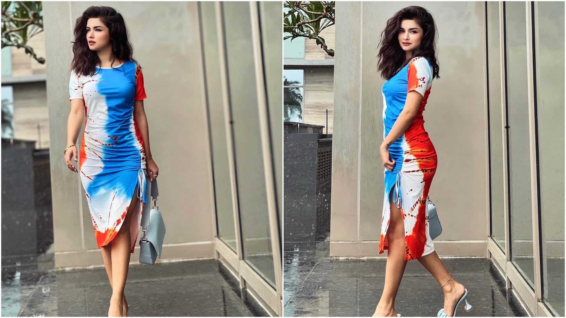Avneet Kaur Looks Gorgeous in white tie and dye dress, photos goes viral on social media