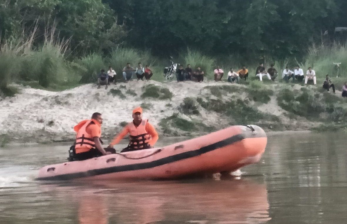 young man drowned in sai river during bath